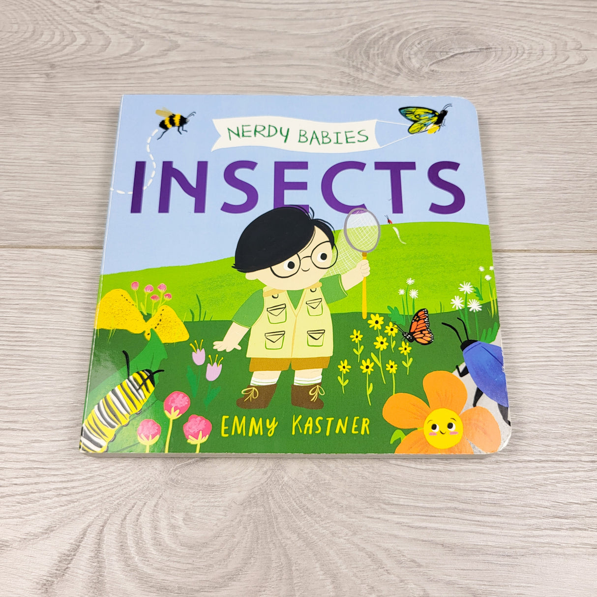 Nerdy Babies "Insects" board book.