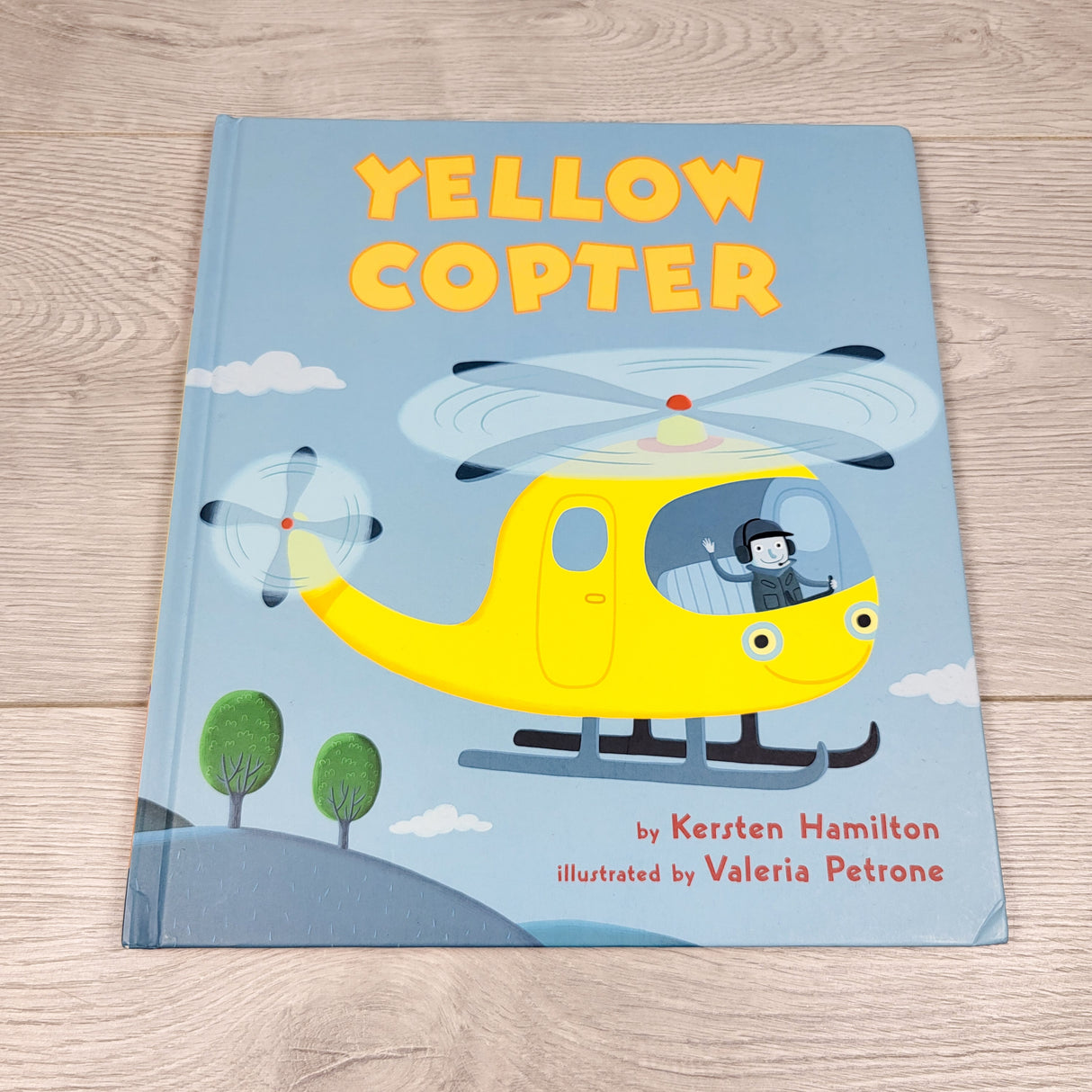 Yellow Copter. Hardcover book