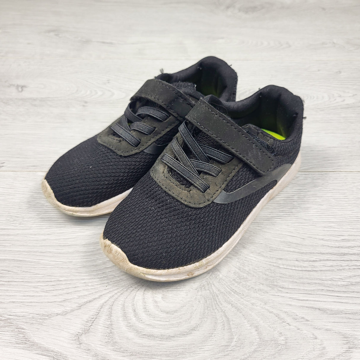 Athletic Works black running shoes. Size 9