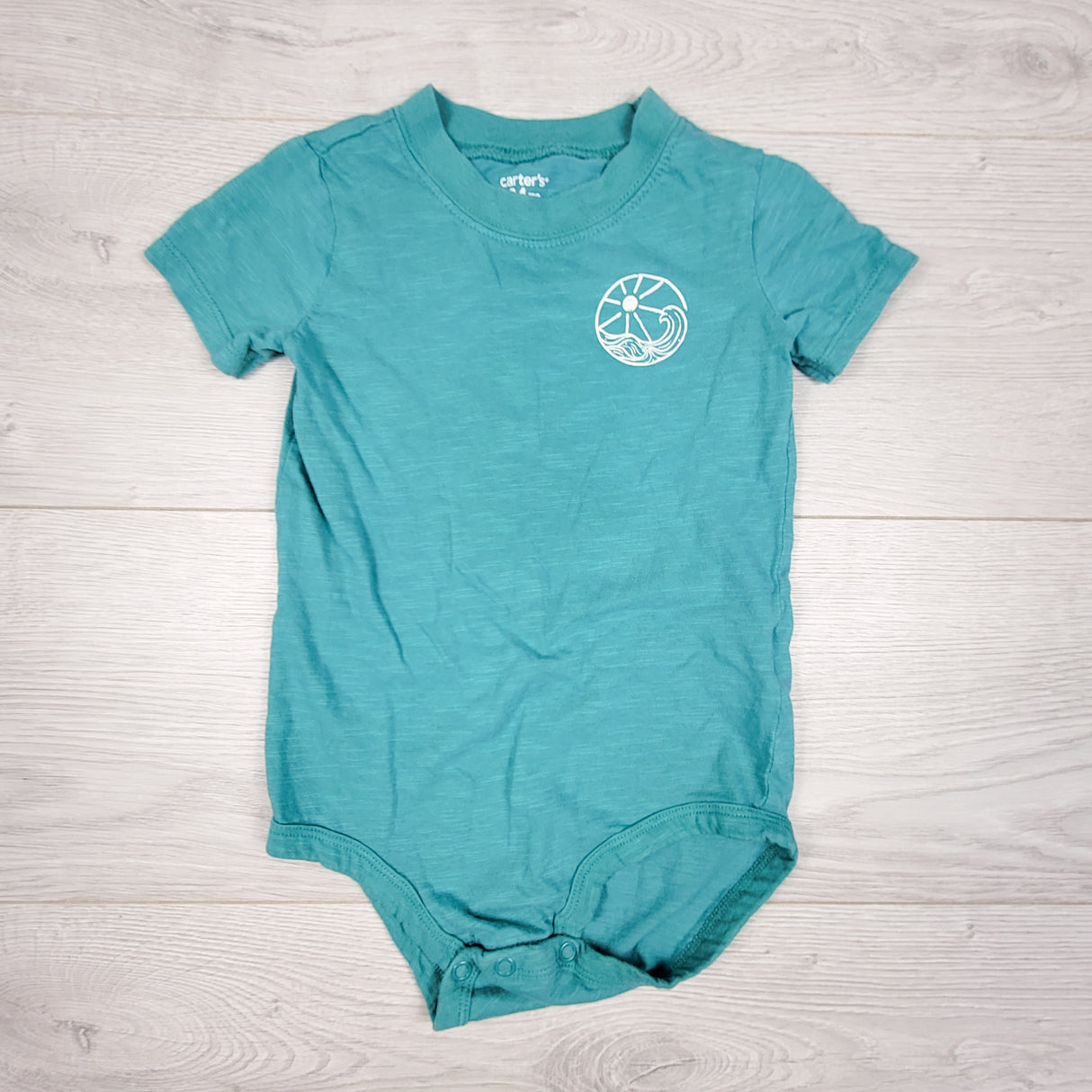 Carters teal "See You Later Friend" bodysuit. Size 24 months