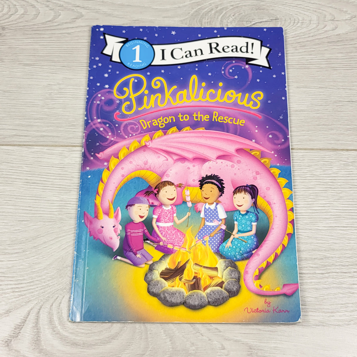 Pinkalicious early reader book "Dragon to the Rescue"