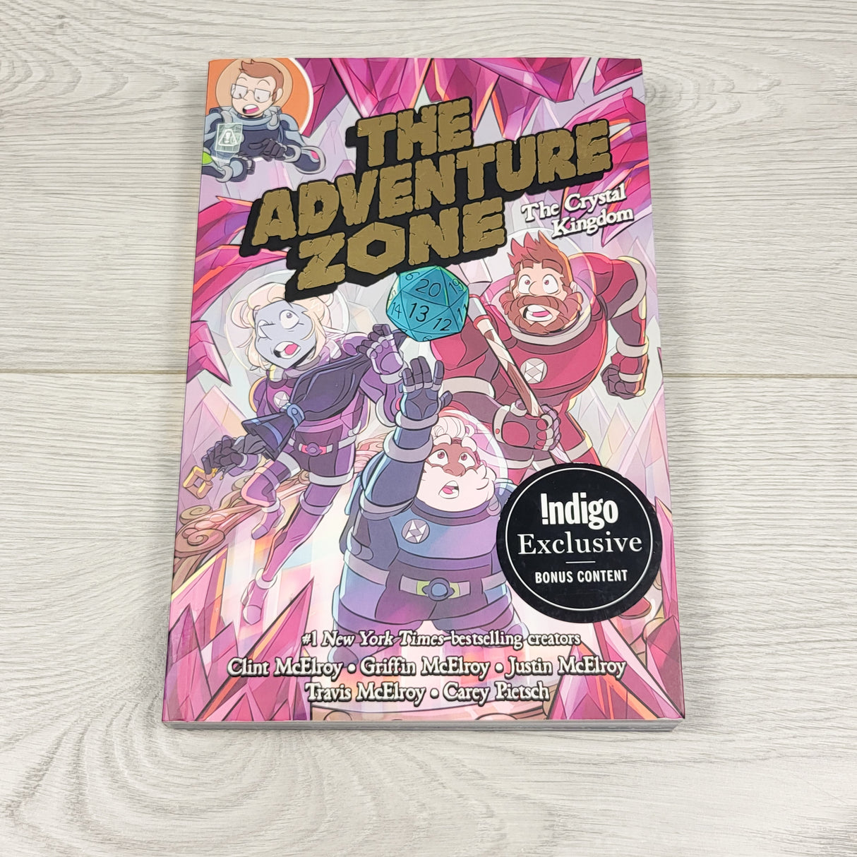 The Adventure Zone graphic novel "The Crystal Kingdom"