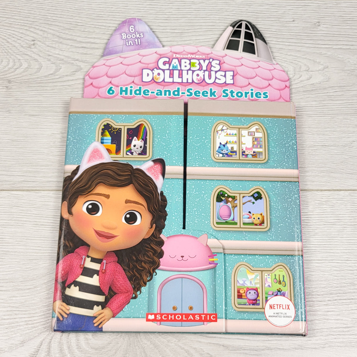 Gabby's Dollhouse board book set (6 mini board books)