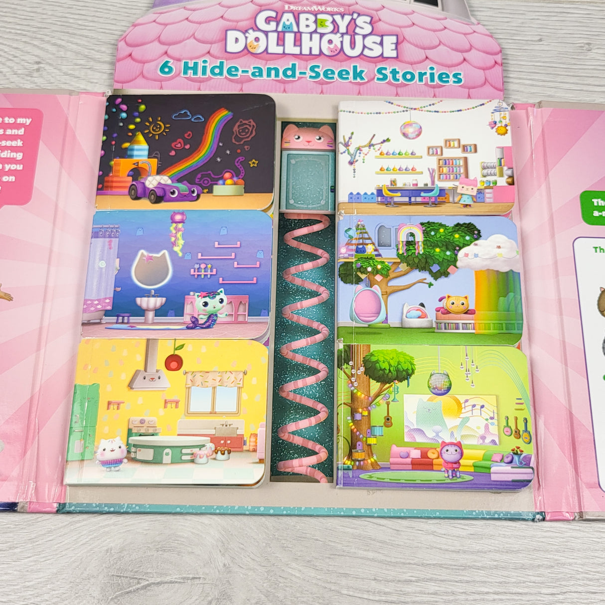 Gabby's Dollhouse board book set (6 mini board books)
