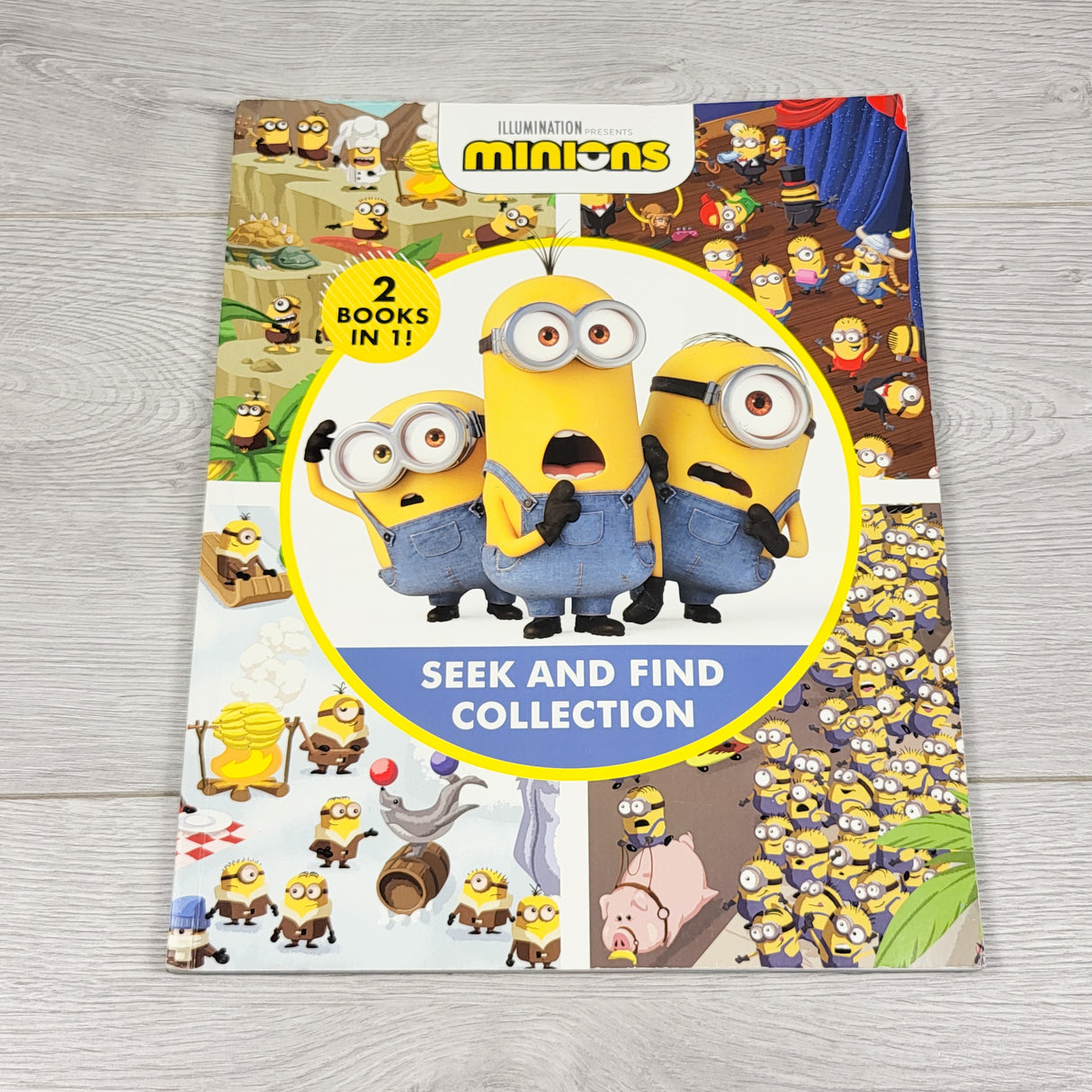 Minions Seek and Find Collection. Soft cover book