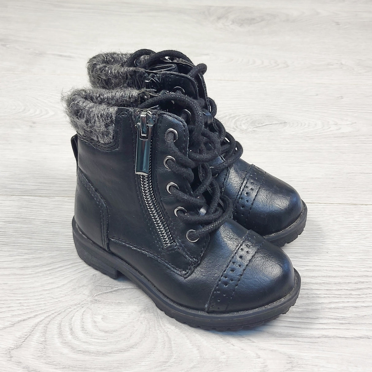 Joe black side zipper boots. Size 6