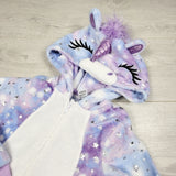 George plush unicorn onesie. Size 6