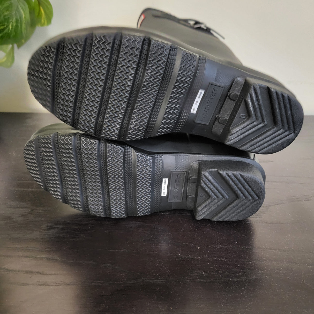 NEW in box - Hunter matte black rain boots. Youth size 5 (girls) - sorry, no shipping