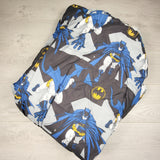Batman reversible twin sized blanket (sorry, no shipping)