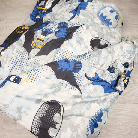 Batman reversible twin sized blanket (sorry, no shipping)