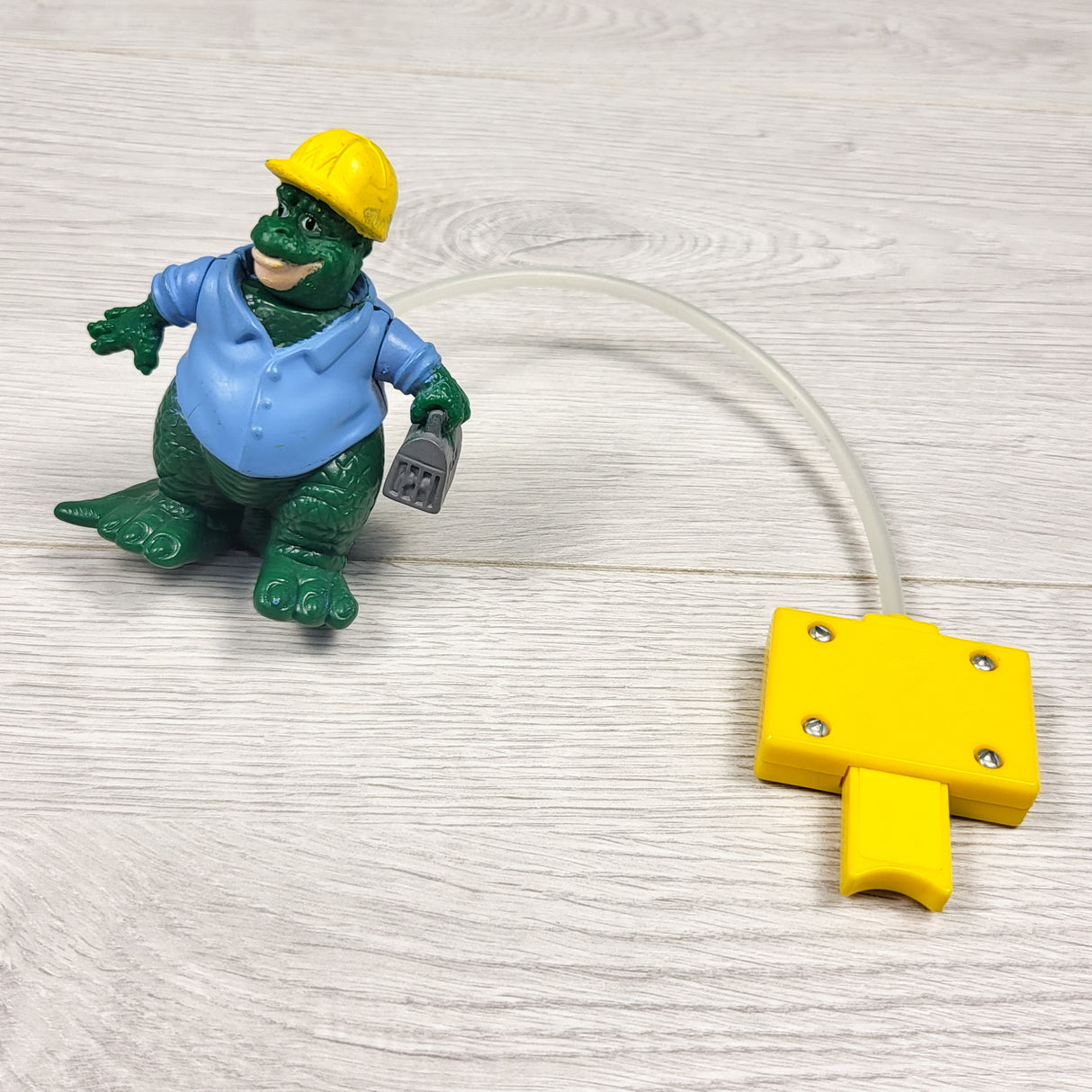 Vintage 1993 McDonald's "Dino Motion" Earl Sinclair cable controlled toy
