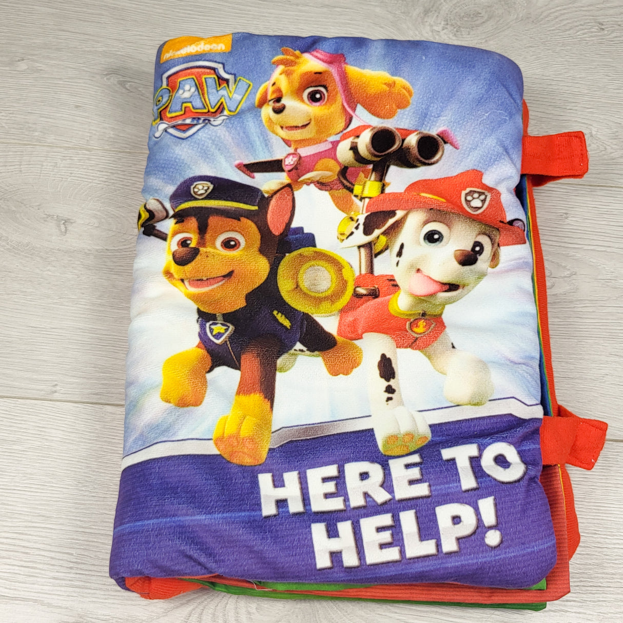 PAW Patrol "Here to Help!" Soft Plush Pillow Book (sorry, no shipping)