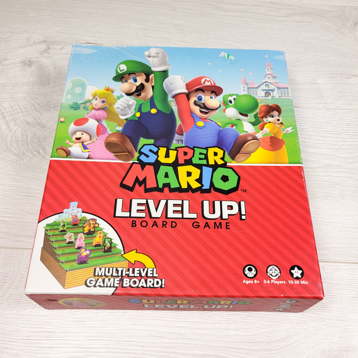USAopoly Super Mario Level Up! Board Game