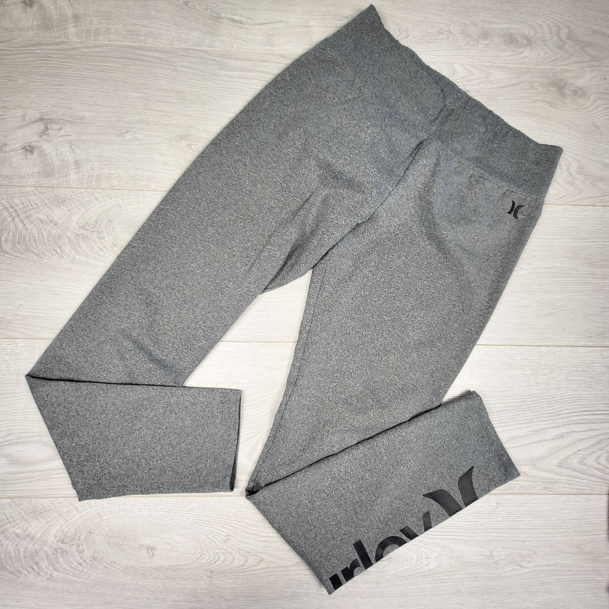 Grey Hurley leggings. Size XL