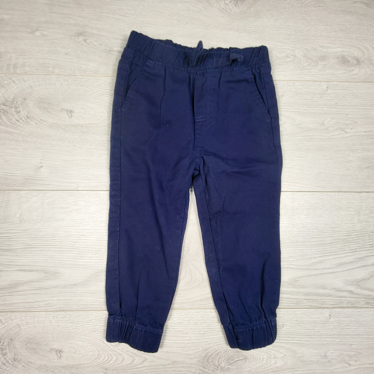 Ben Sherman navy pull-on twill pants. Size 24 months