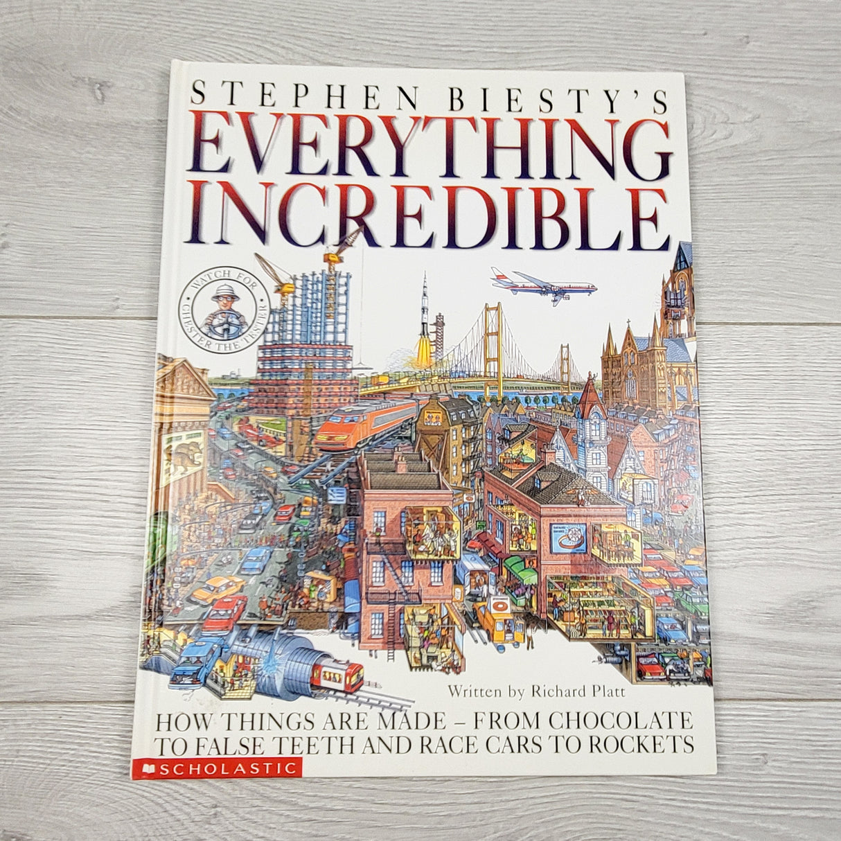 Everything Incredible. Large hardcover book (sorry, no shipping)