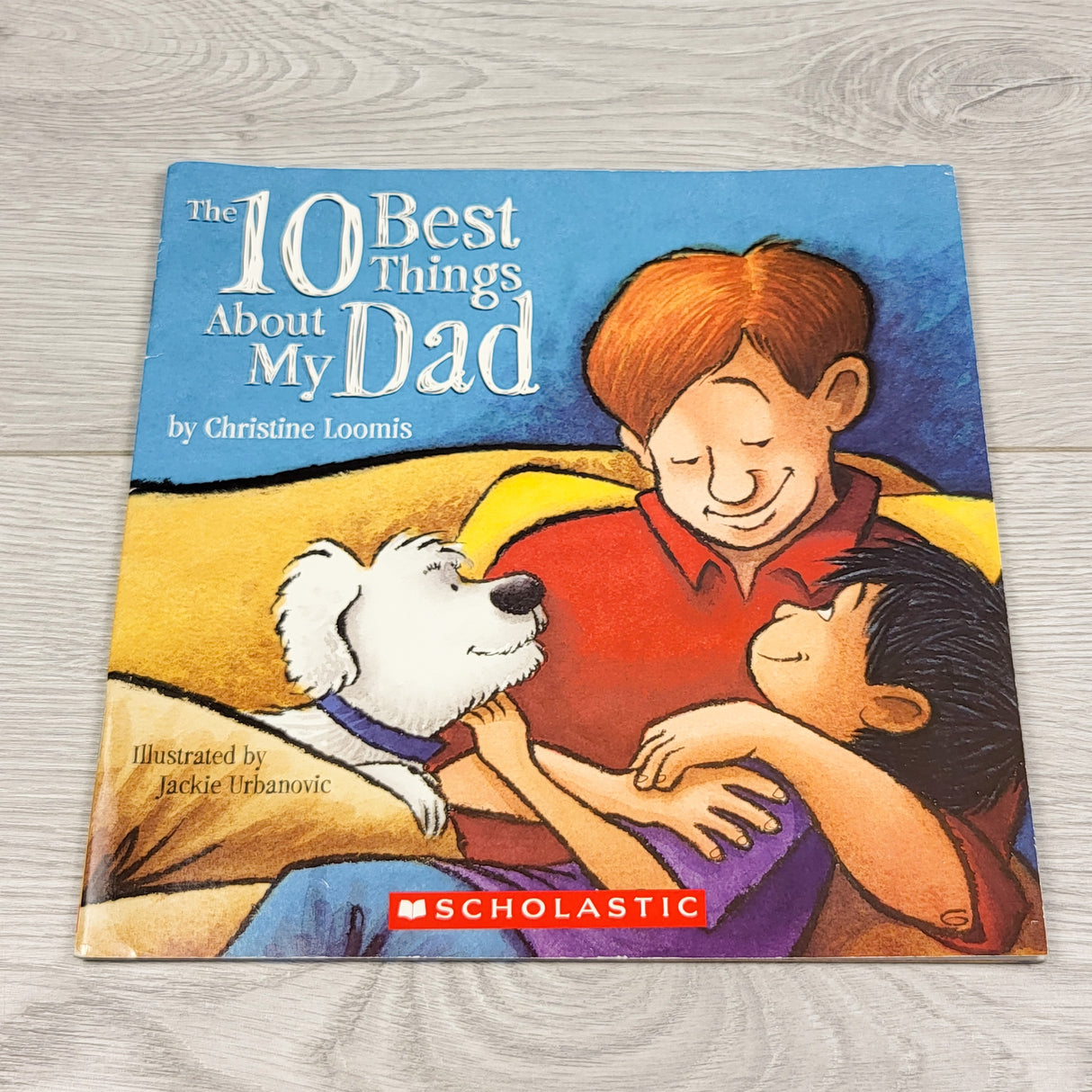The 10 Best Things About My Dad. Soft cover book