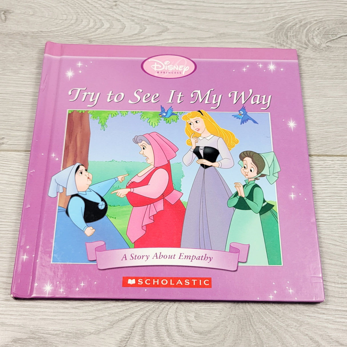 Try to See It My Way. Hardcover Disney book
