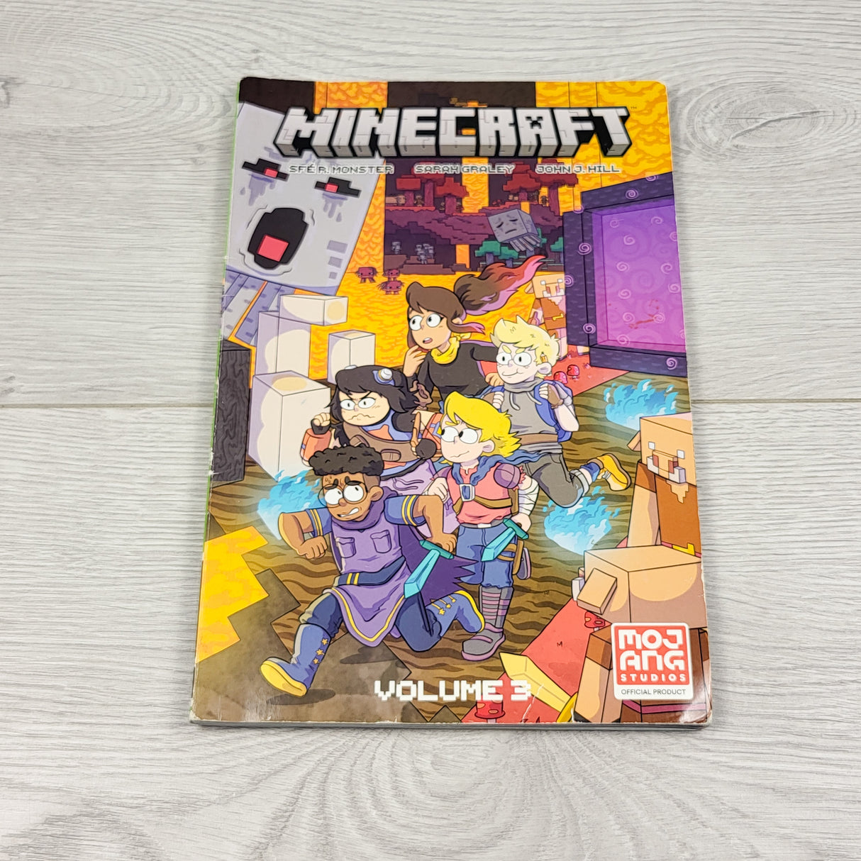 Minecraft Vol. 3. Soft cover full colour graphic novel