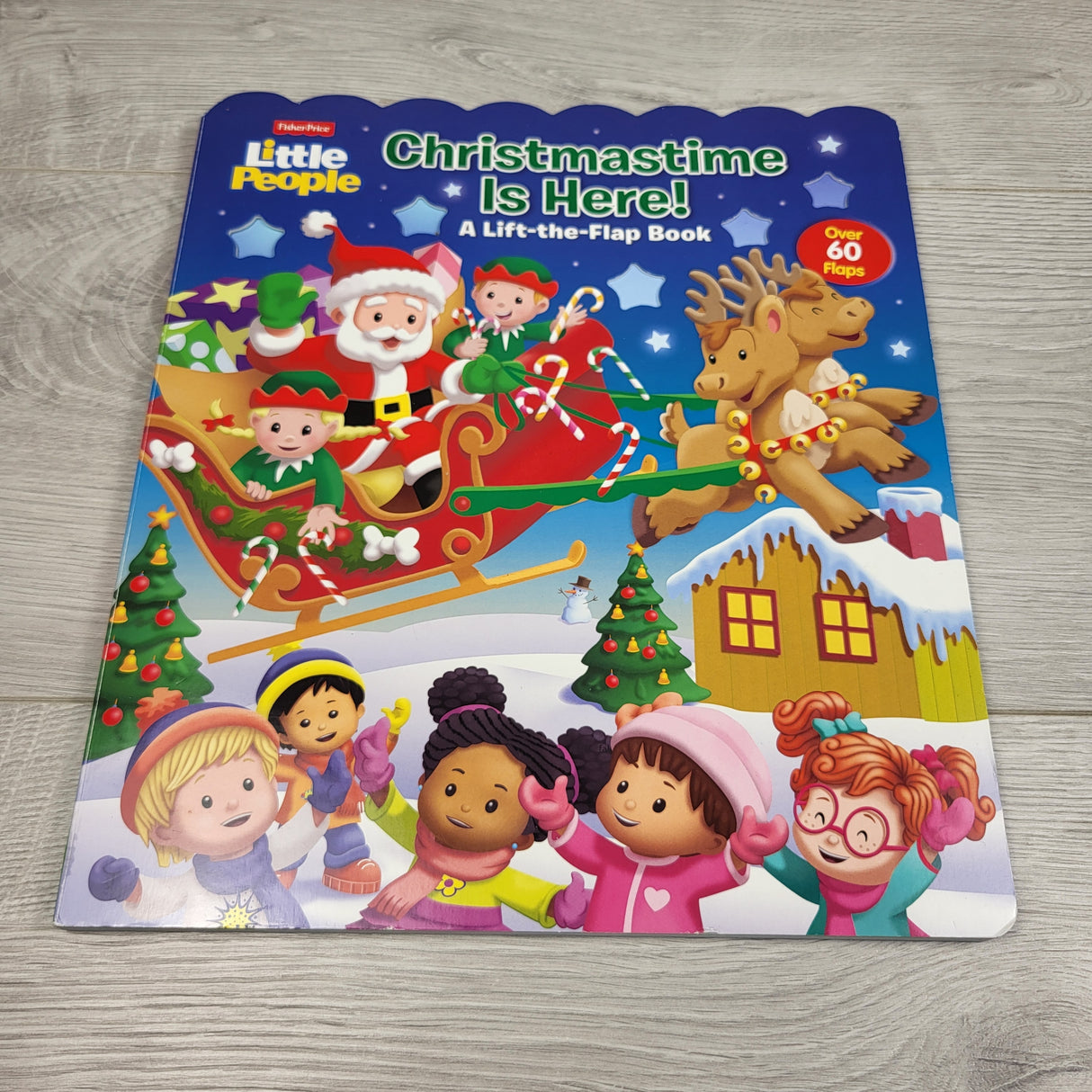 Christmas is Here! Little People lift the flap book