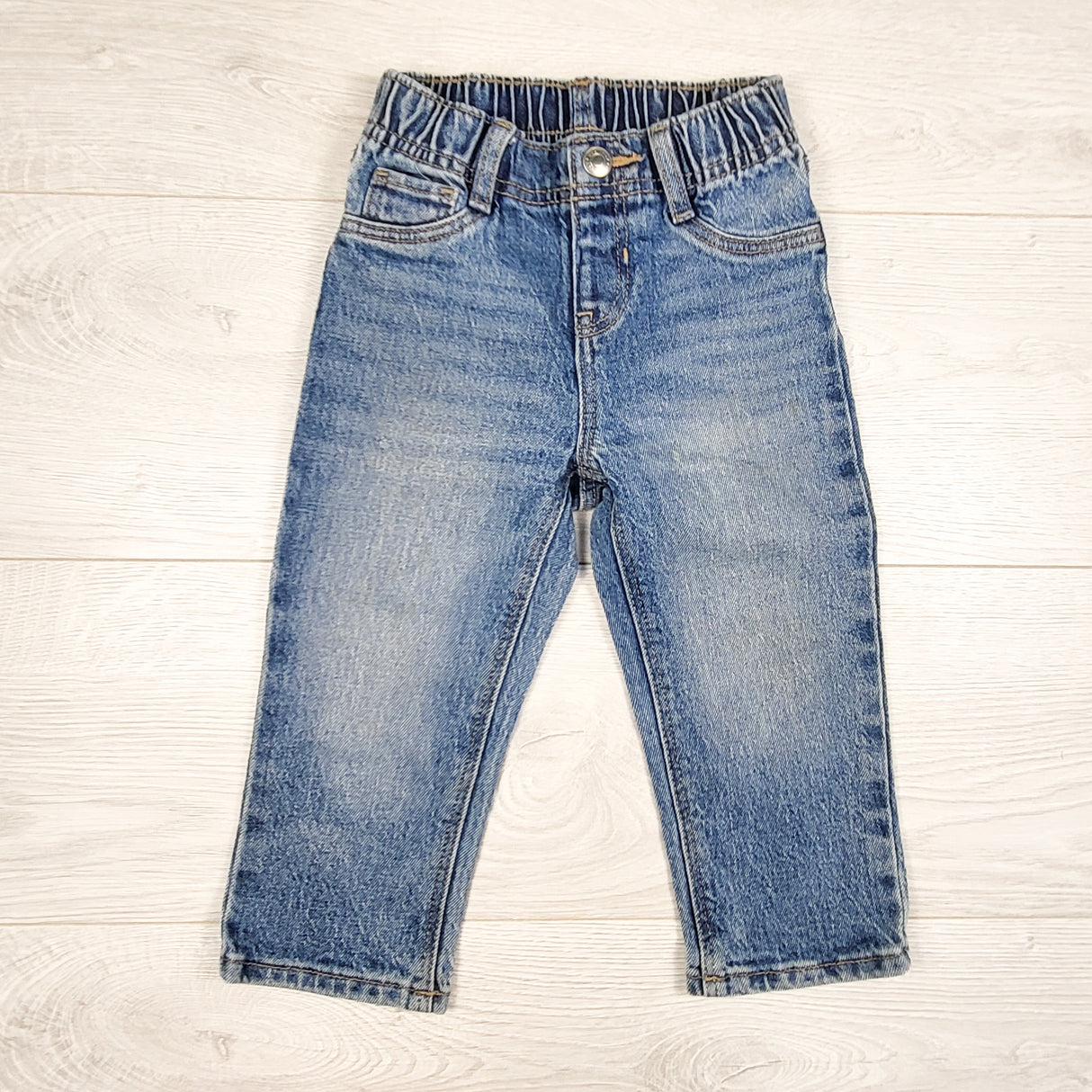 Old Navy straight leg jeans. Size 18-24 months