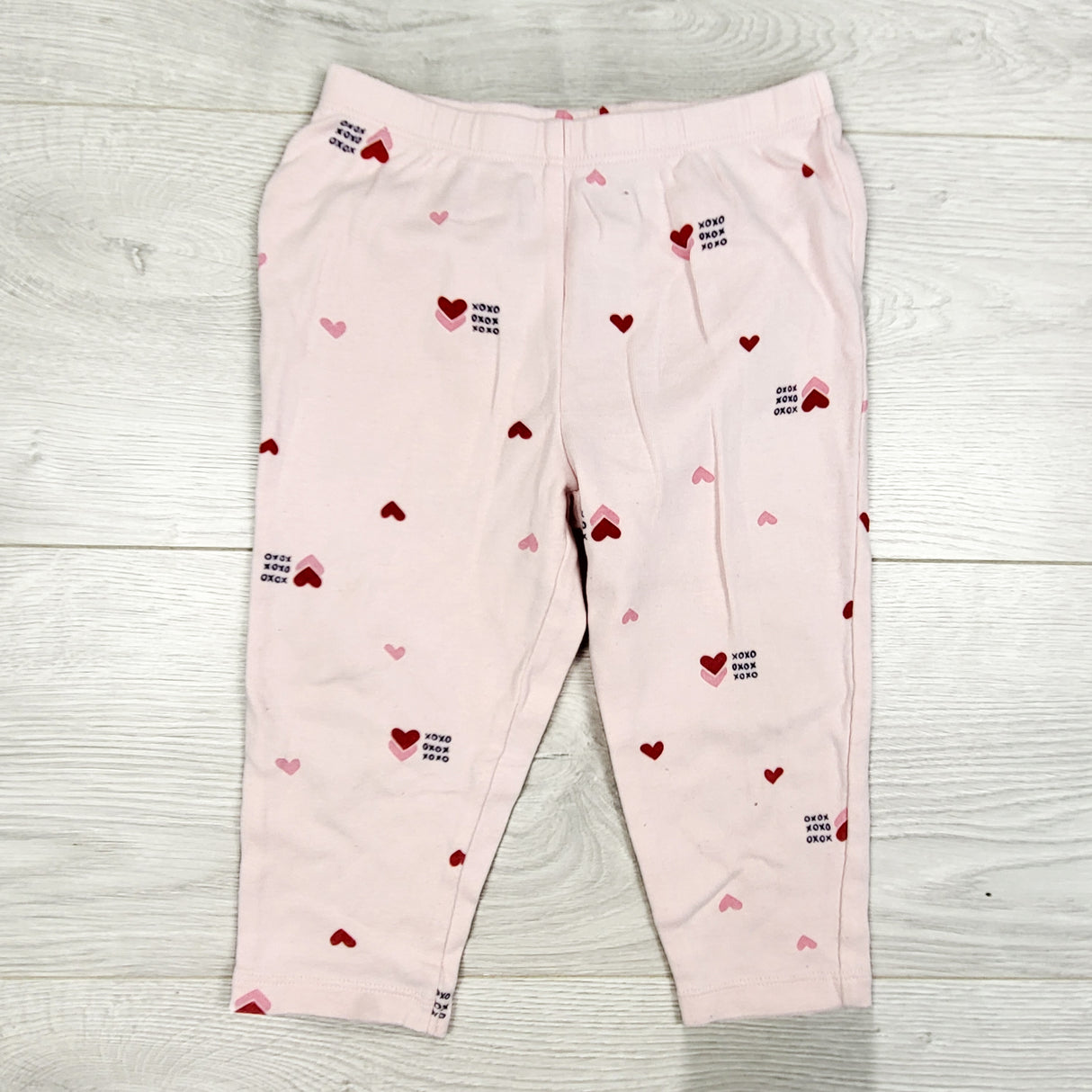 Carters pink pants with hearts. Size 18 months