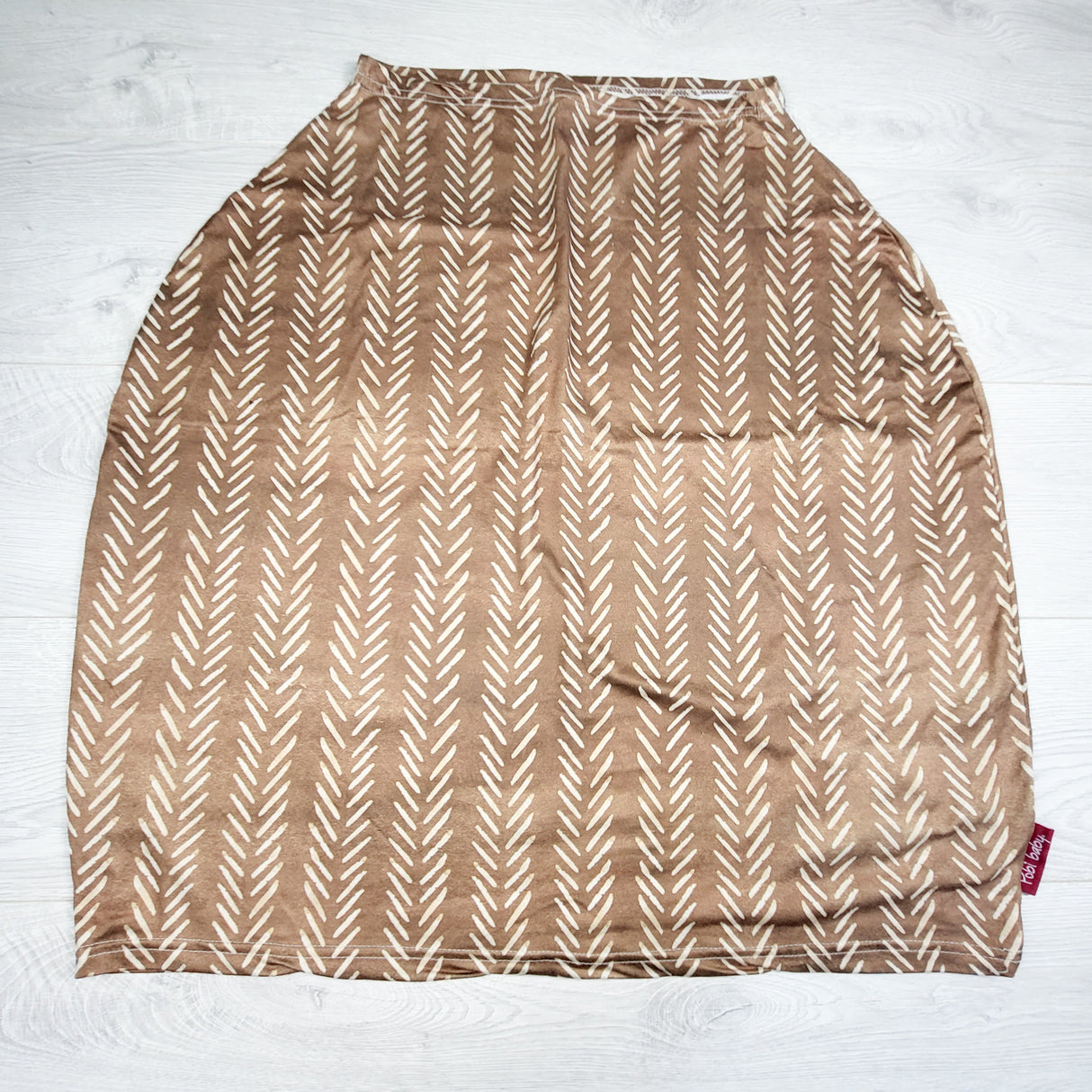 Pobi Baby brown patterned multi-use cover