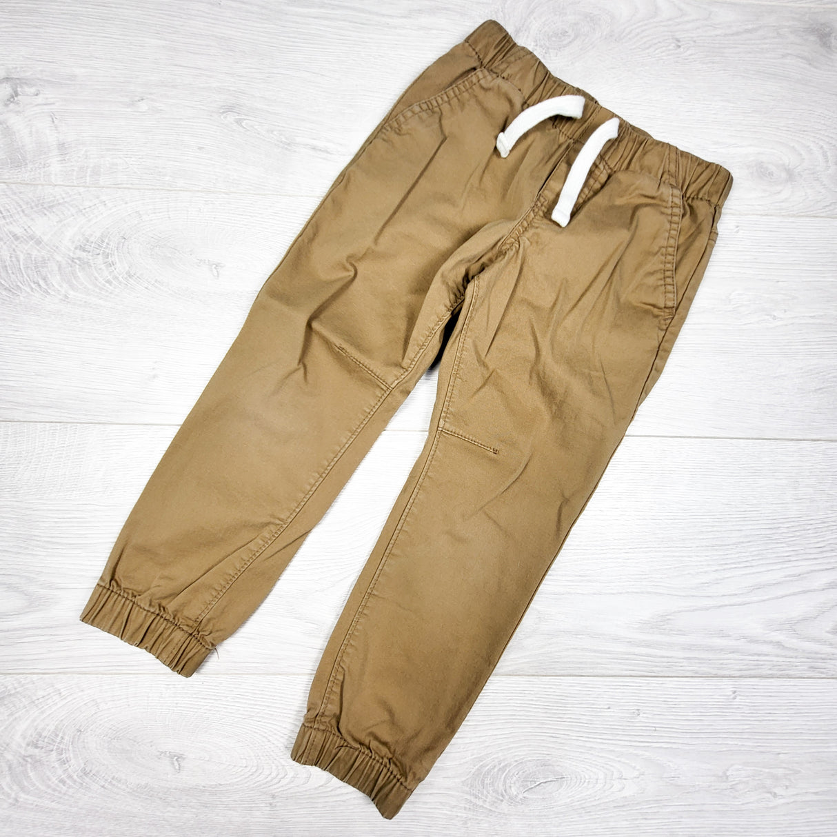 Cat and Jack tan joggers. Size 4T