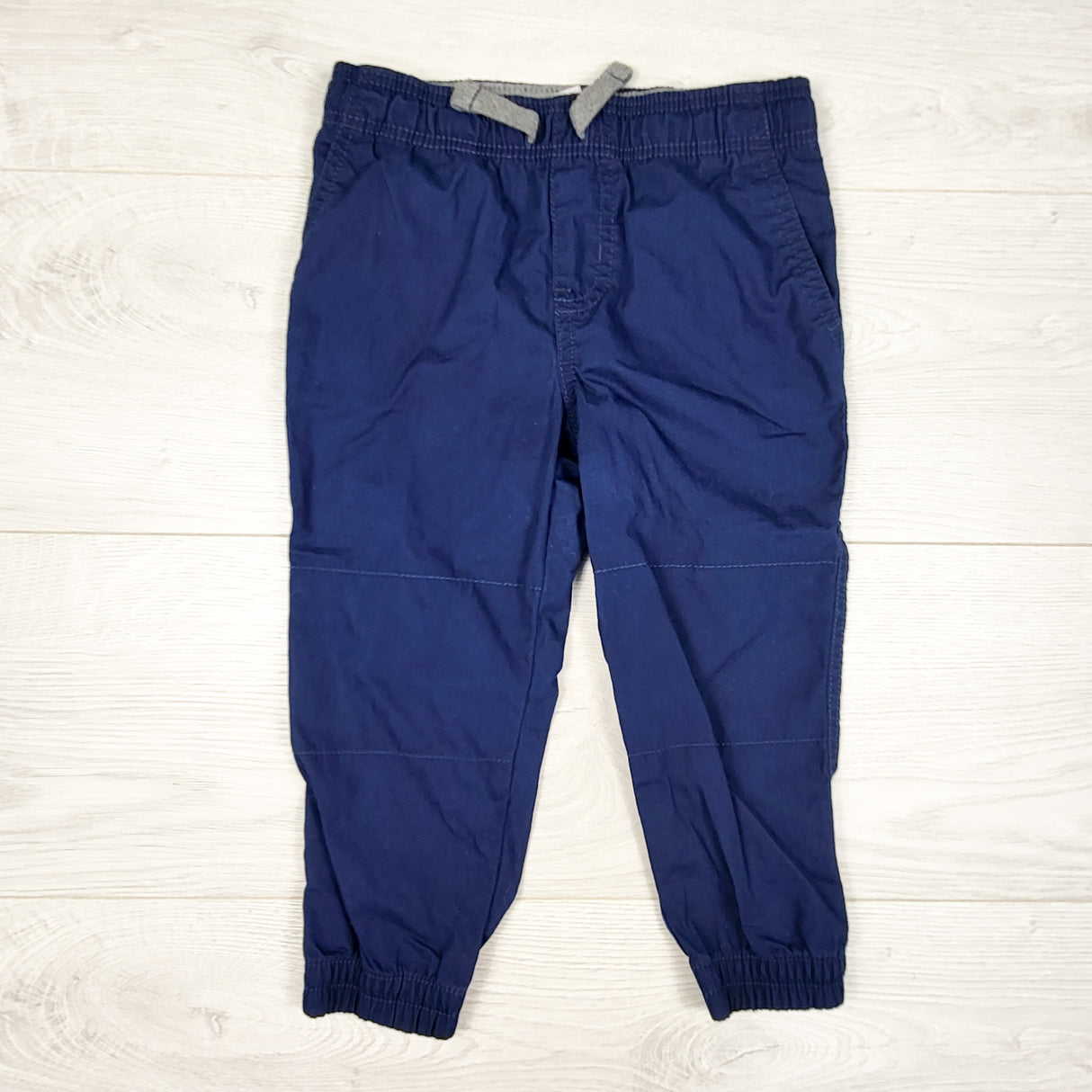 Carters navy twill joggers. Size 24 months