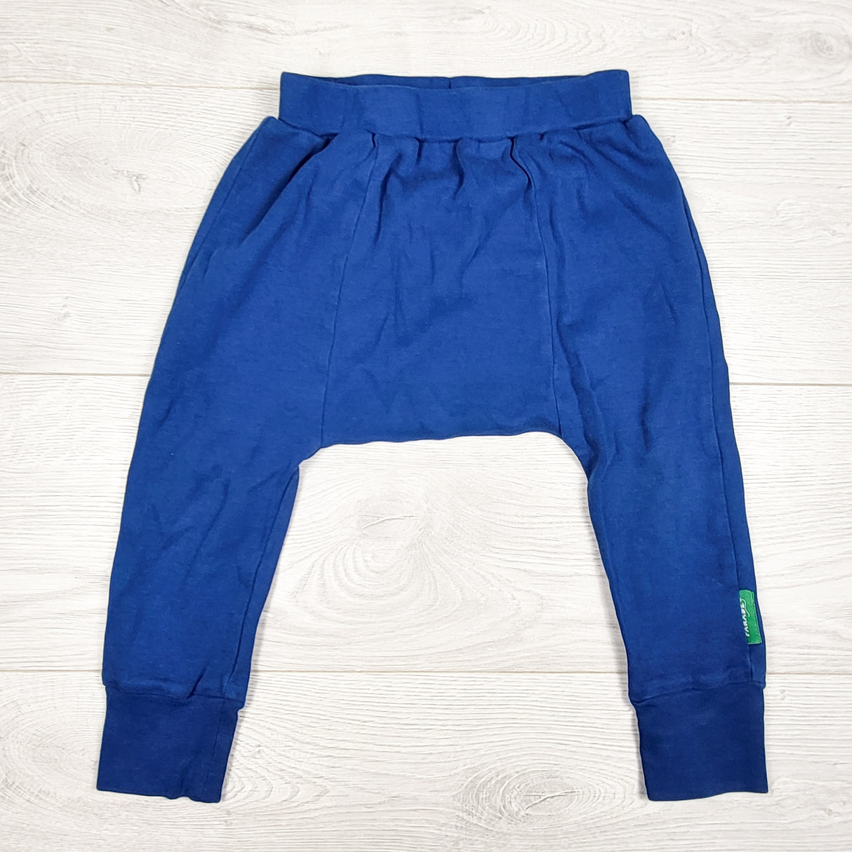 Parade Organics blue harem pants. Size 3T