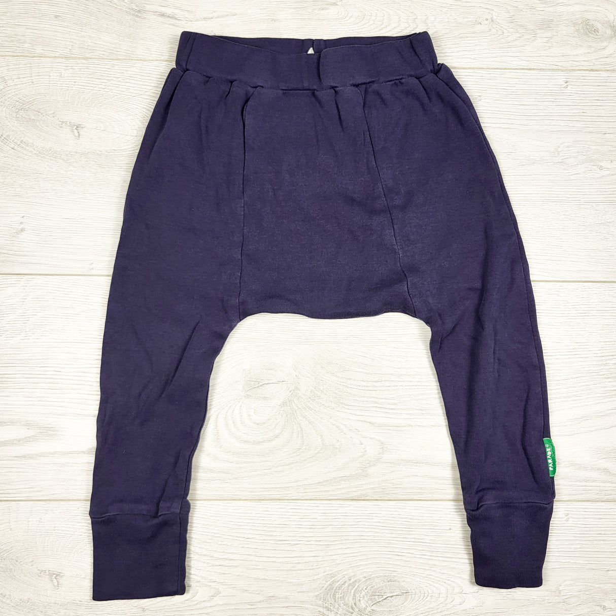 Parade Organics navy harem pants. Size 3T