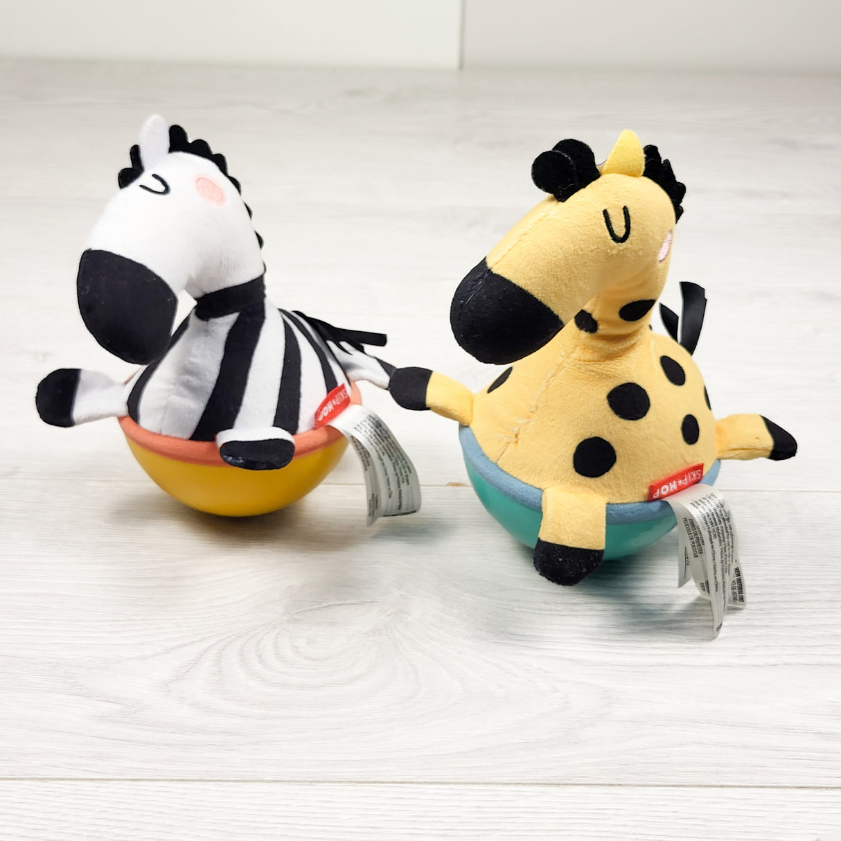 Skip Hop "ABC & Me" Plush Wobble Toys