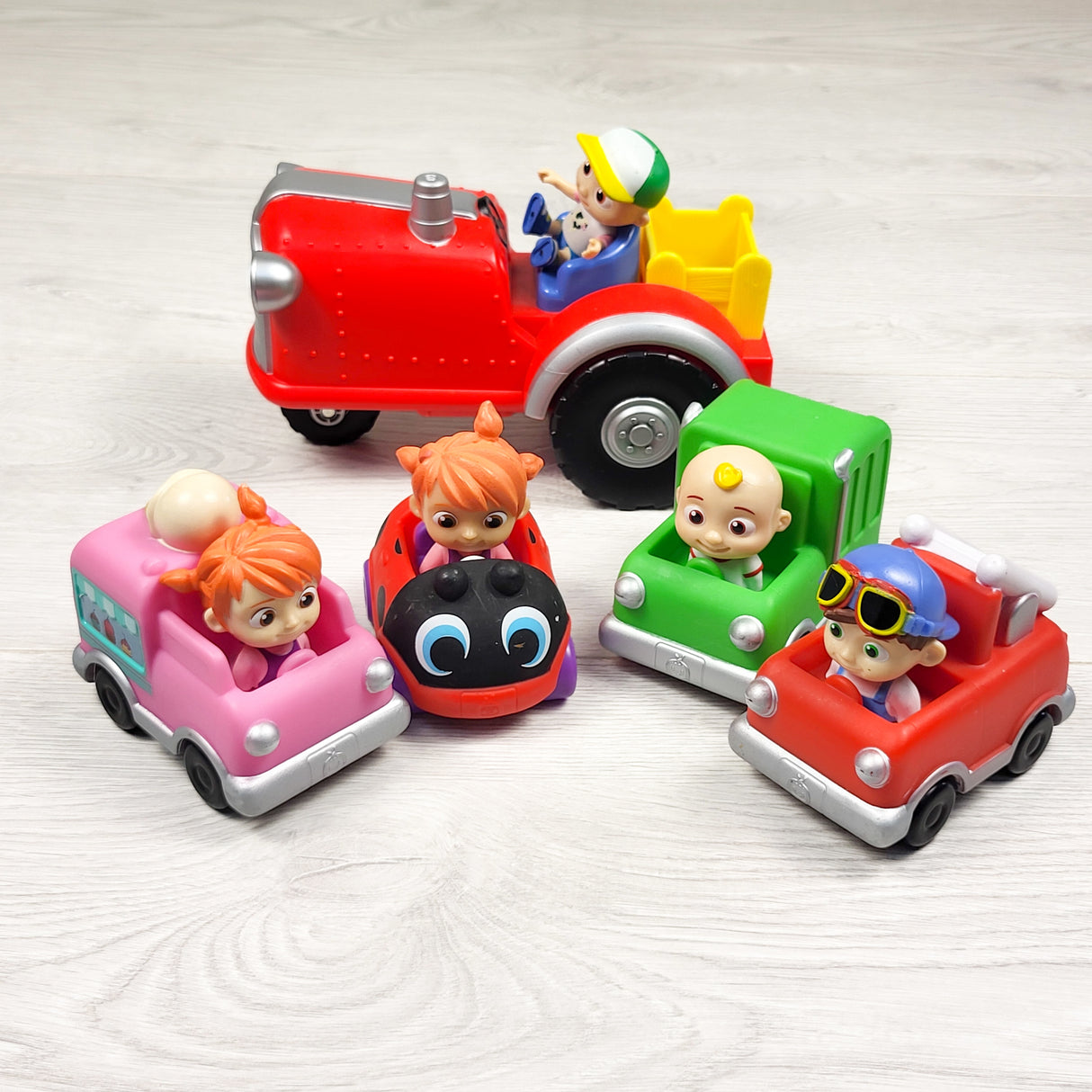 Lot of CoCoMelon toys