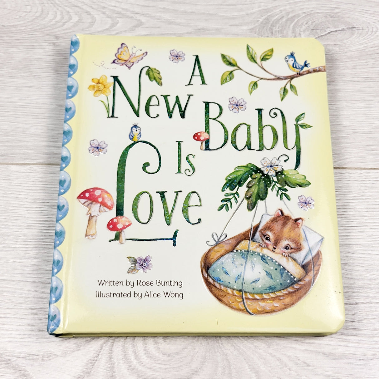 A New Baby is Love. Board book