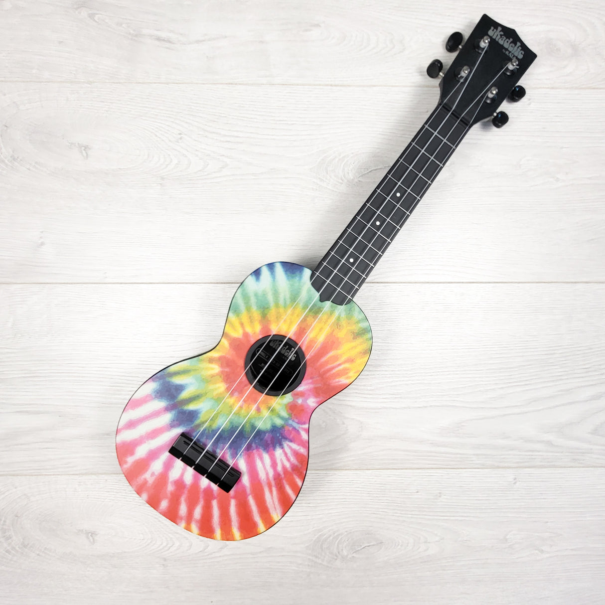 Kala "Ukadelic" tie dyed Soprano ukulele (sorry, no shipping) - retails for $63 new