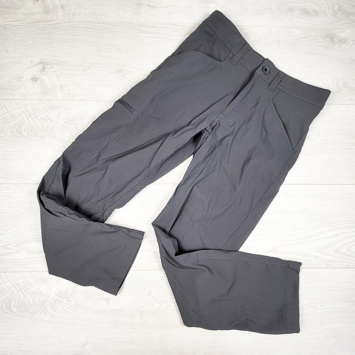 MEC grey Mochilero Stretch Hiking Pants. Size 10