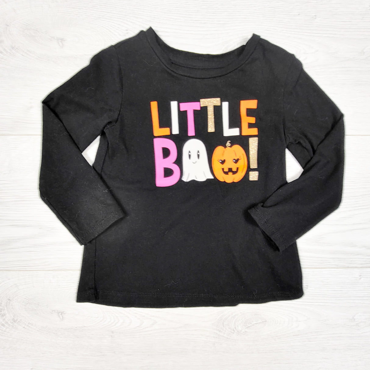 George black "Little Boo" long sleeve top. Size 3T