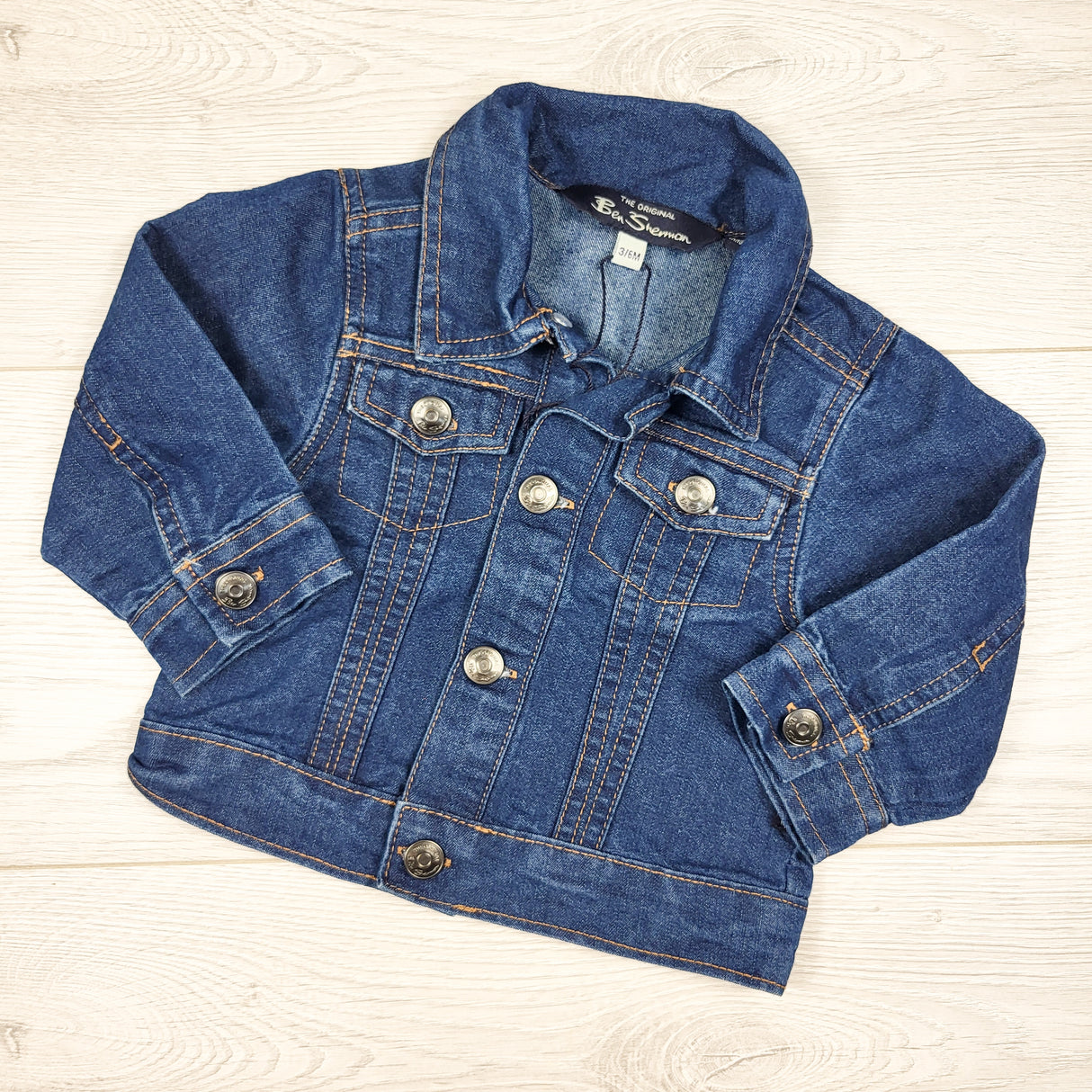 Ben Sherman denim jacket. Size 3-6 months