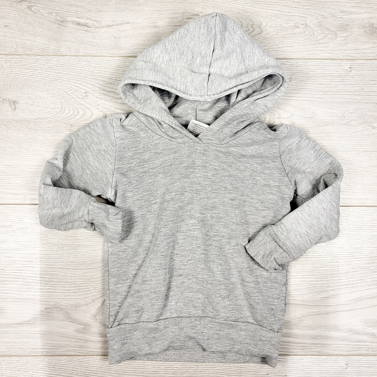 Posh and Cozy grey bamboo blend pullover hoodie. Size 6-12 months