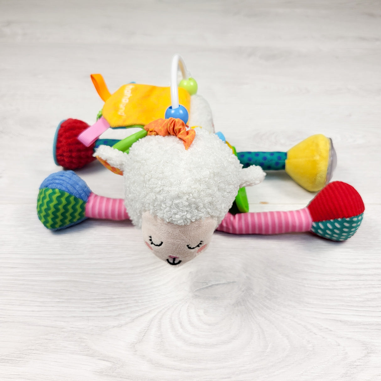 hahaland Sensory Musical Sheep Stroller Toy