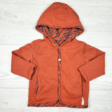 Noppies orange reversible "Amuga" cardigan. Size 4-6 months