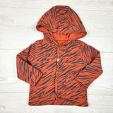 Noppies orange reversible "Amuga" cardigan. Size 4-6 months