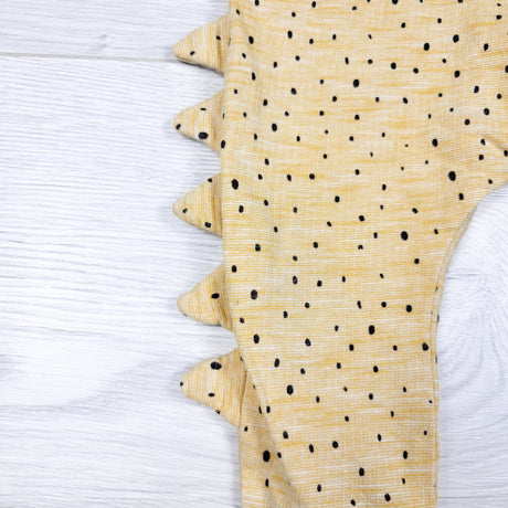 Mothercare yellow dot patterned pants with scales. Size 9-12 months