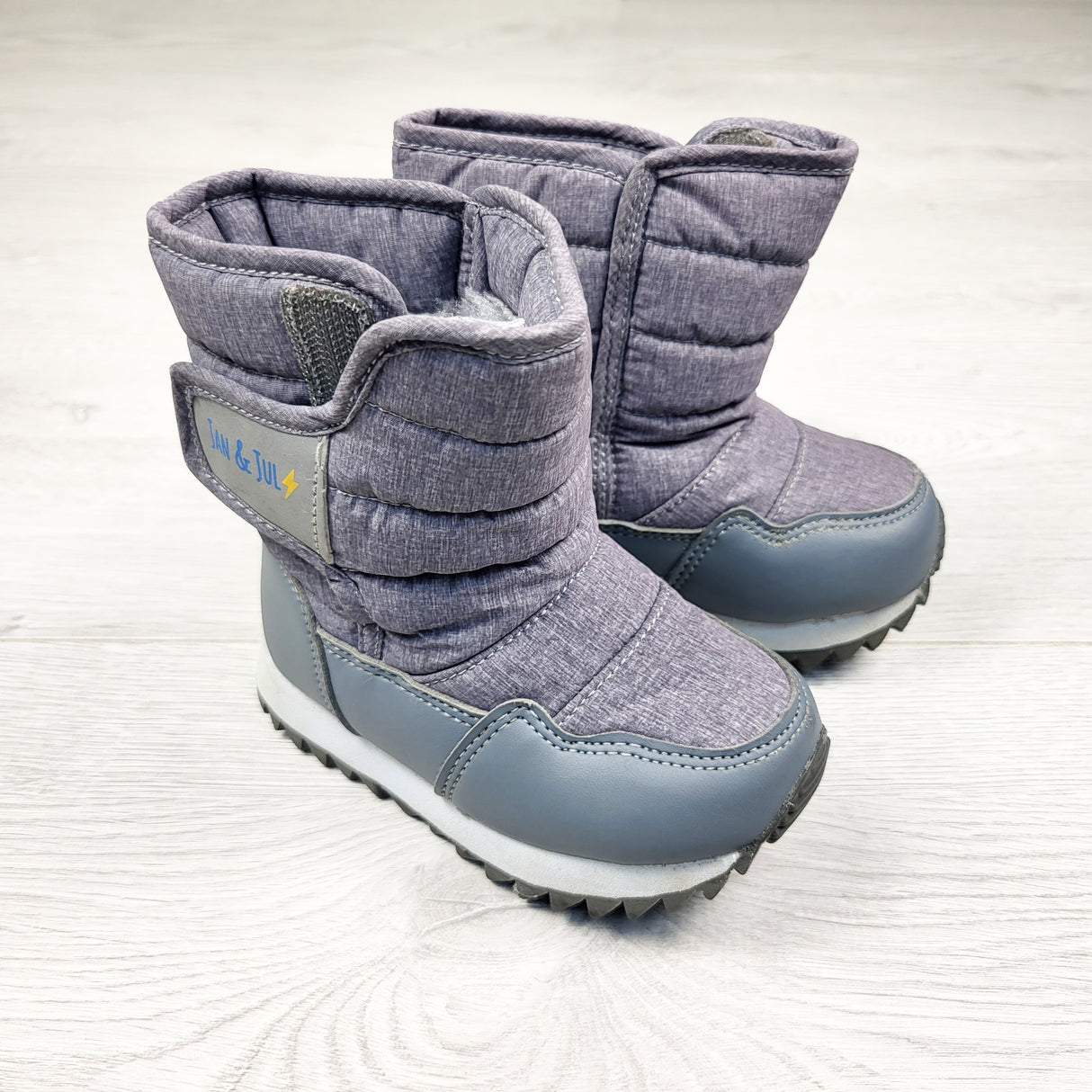 Jan & Jul Toasty-Dry Tall Puffy Winter Boots. Size 5.5 (infant)