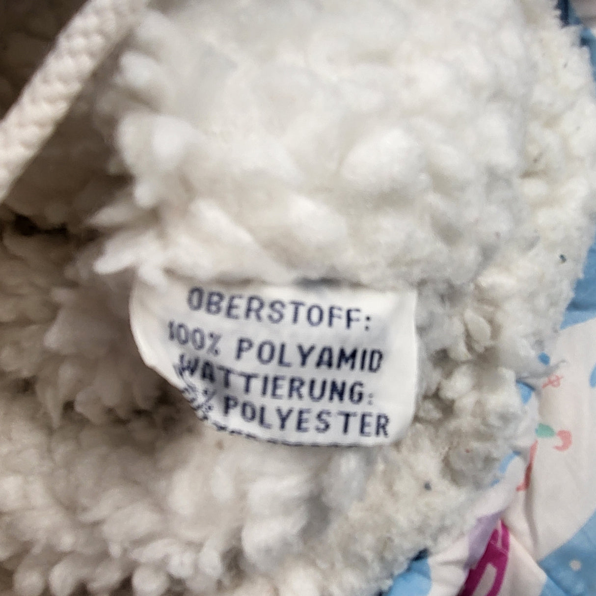 Vintage German late 80s / early 90s snowscape scene ski jacket. Size 9-12 months