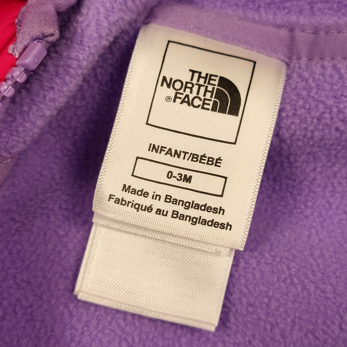 The North Face "Toasty Toes" Insulated Bunting Suit. Size 0-3 months