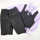 Vintage Zighi's 4pc suit. Size 3-6 months. Made in Canada