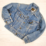 Vintage late 70s / early 1980s Lee Riders denim jacket. Size 7