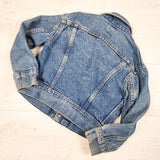 Vintage late 70s / early 1980s Lee Riders denim jacket. Size 7