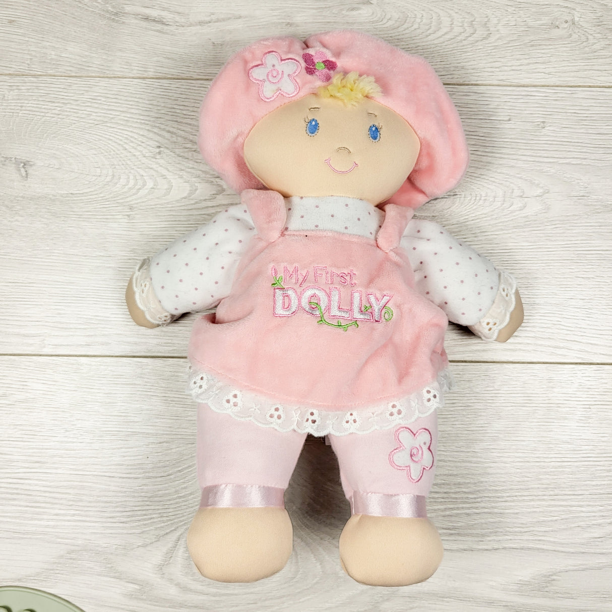 Baby GUND "My First Dolly" 13-Inch Blonde Plush Doll